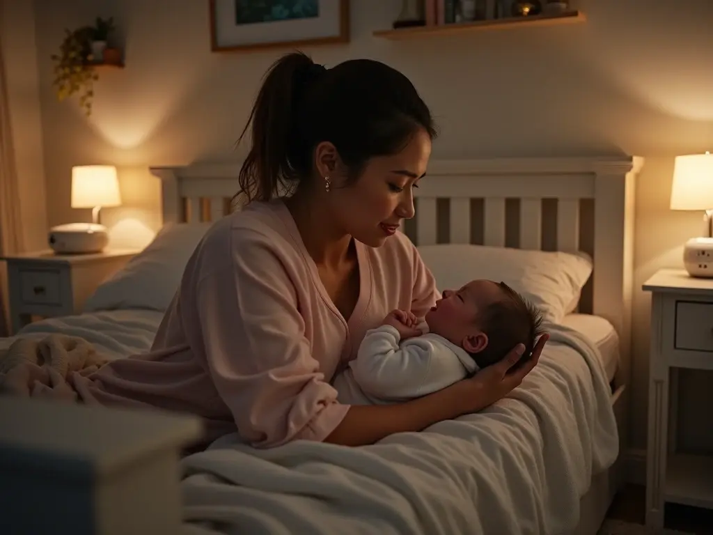 Baby crying at night at the same time – gentle parenting tips for better sleep